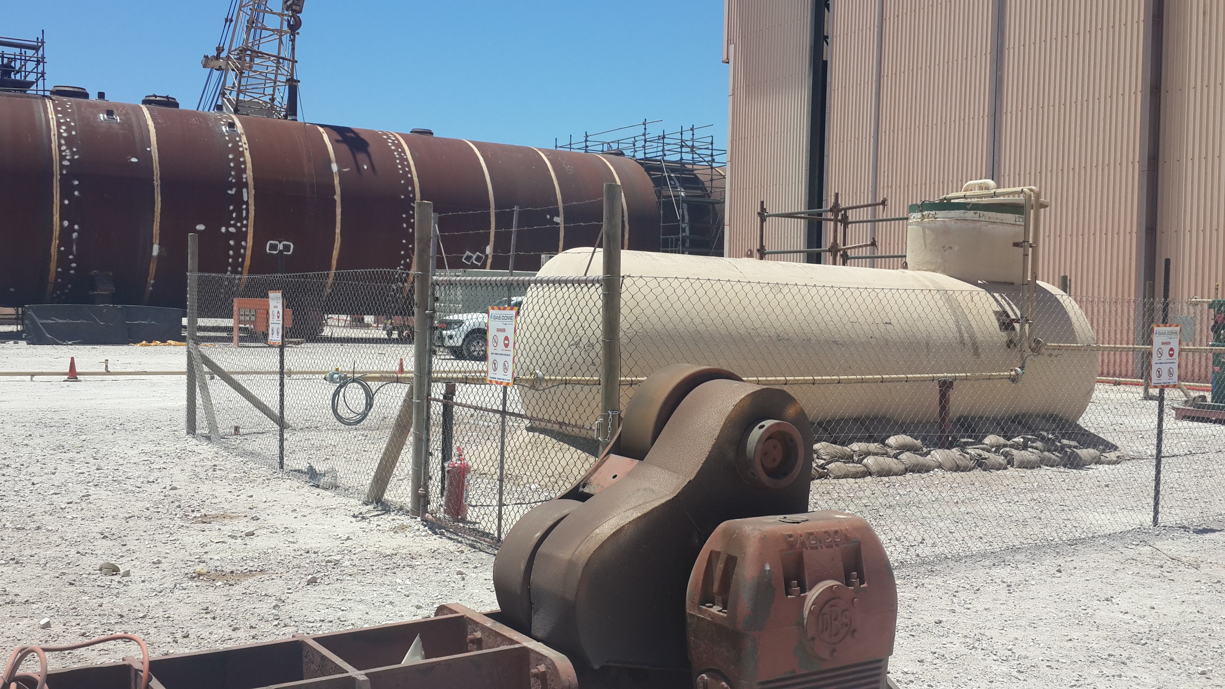 LPG Bulk Tank Installation for Kusile